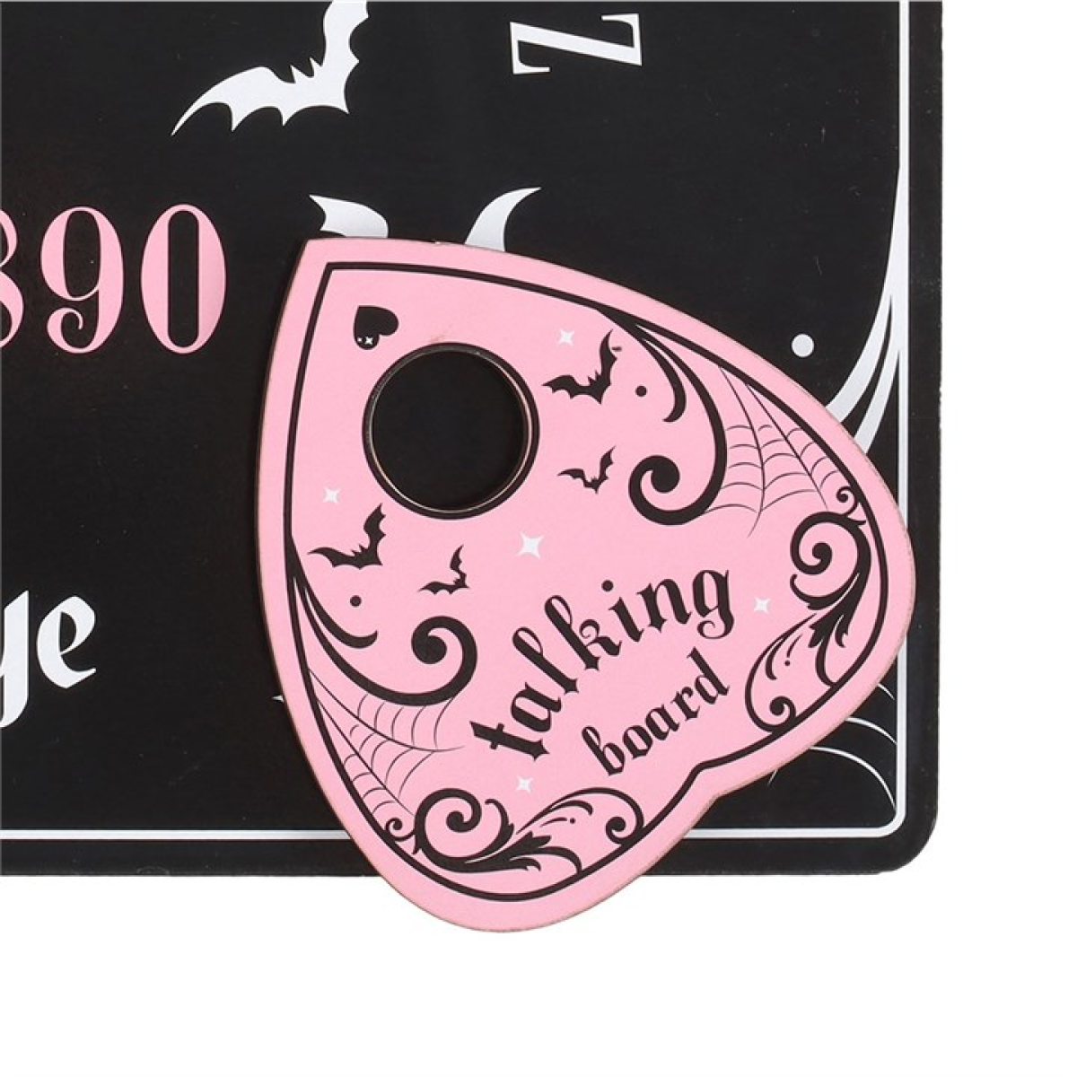 Pink and Black Talking Board