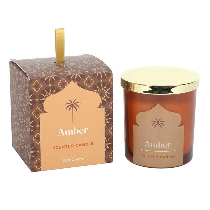 Arabian Nights Amber Scented Candle