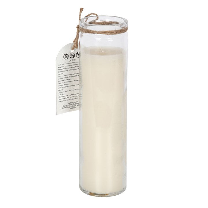 Coconut Moon Phase Candle in Glass Tube