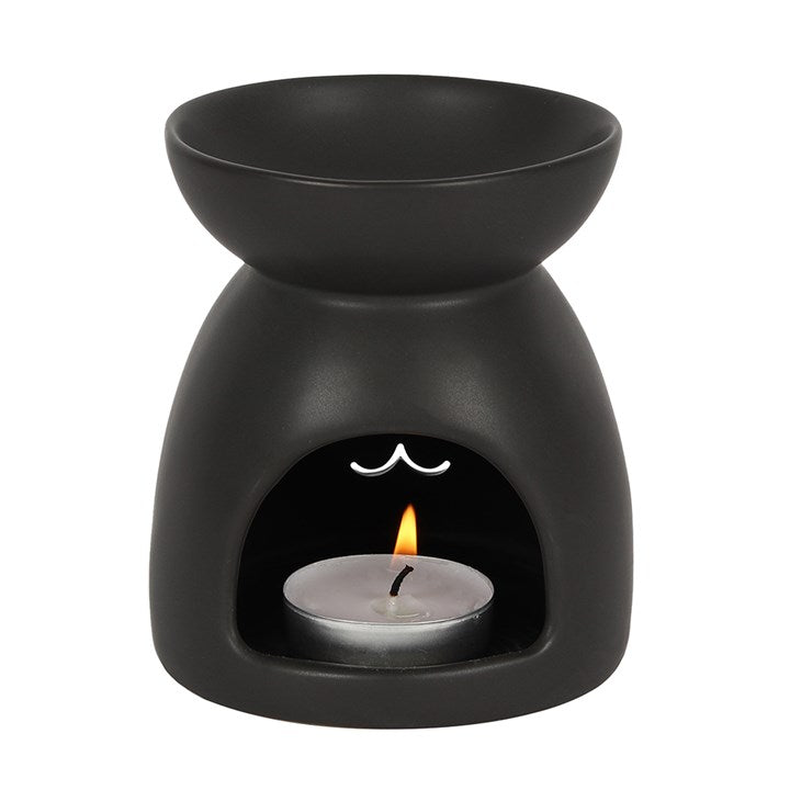 Black Cat Cut Out Oil Burner and Wax Warmer